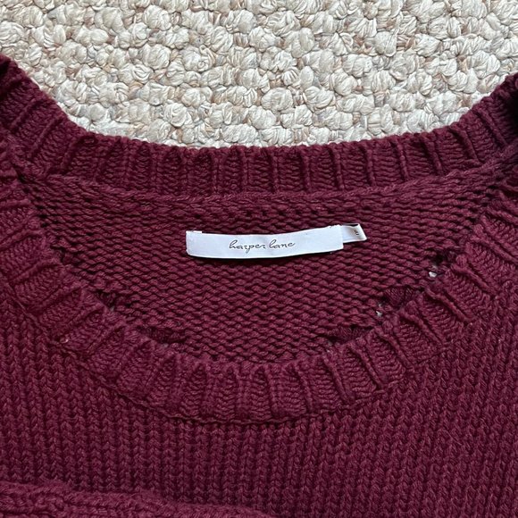 HARPER LANE - Curien Popcorn-Detailed Pullover -- Excellent Condition - Picture 8 of 10